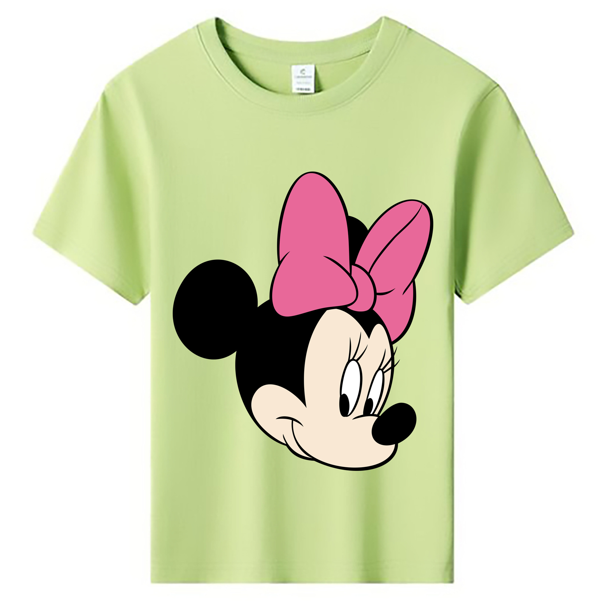ミッキーマウス Mickey Mouse 綿100％キッズTシャツ（フロントプリント）